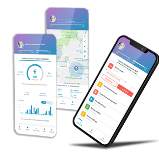 aplicació seguiment salut i GPS