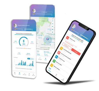 aplicació seguiment salut i GPS